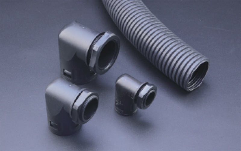  Right Angle Connector of Corrugated Conduit